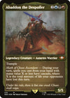 Image for Abaddon the Despoiler (Display Commander) (Foil Etched) - Thick Stock (Universes Beyond: Warhammer 40,000) (319) - Magic: The Gathering
