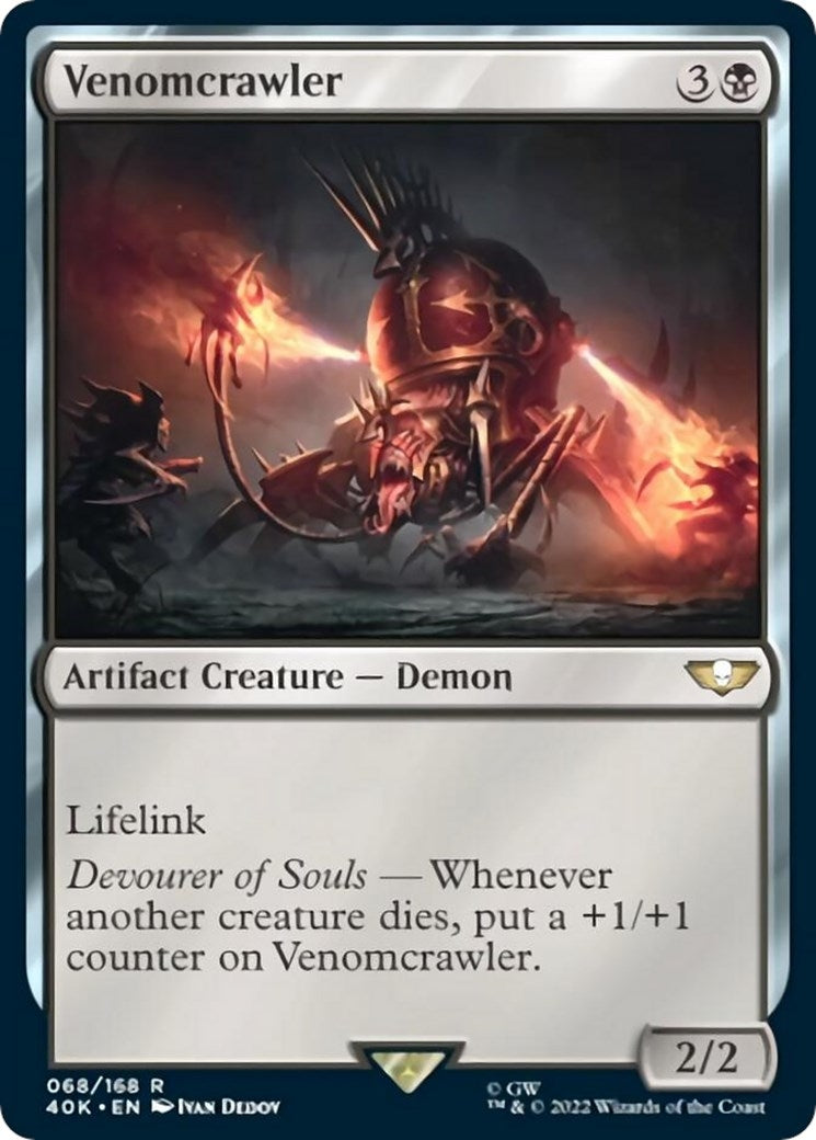 Image for Venomcrawler (Surge Foil) (Universes Beyond: Warhammer 40,000) (68) - Magic: The Gathering
