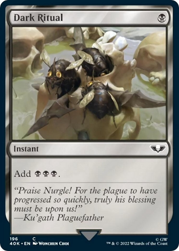 Image for Dark Ritual (Surge Foil) (Universes Beyond: Warhammer 40,000) (196) - Magic: The Gathering