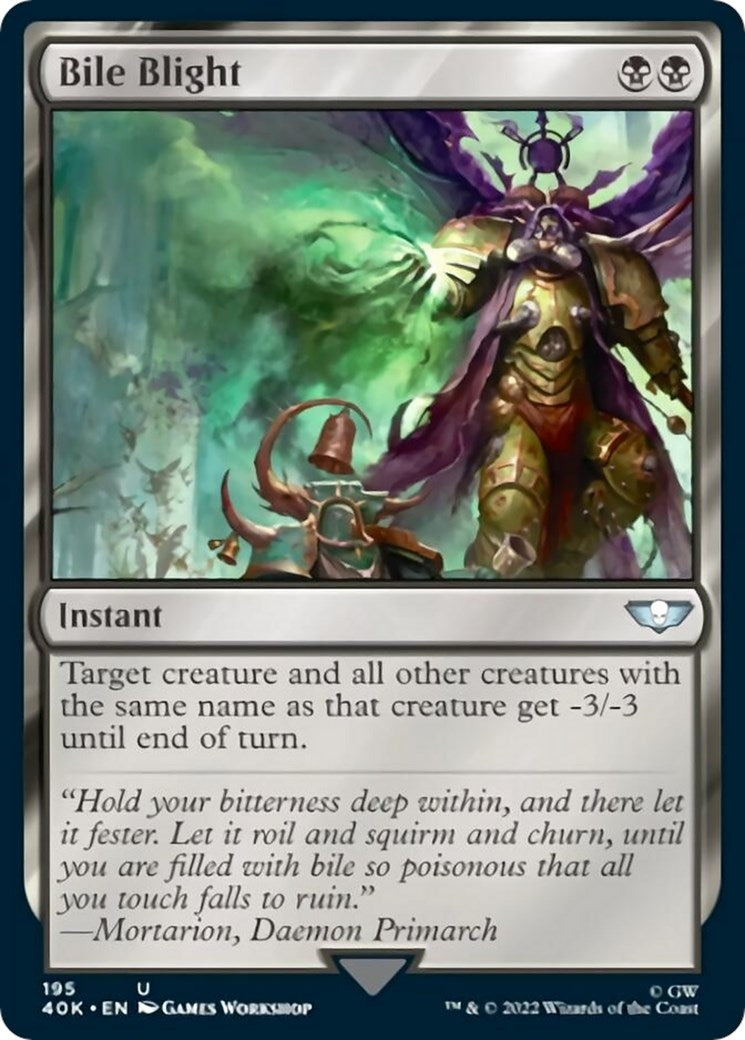 Image for Bile Blight (Surge Foil) (Universes Beyond: Warhammer 40,000) (195) - Magic: The Gathering