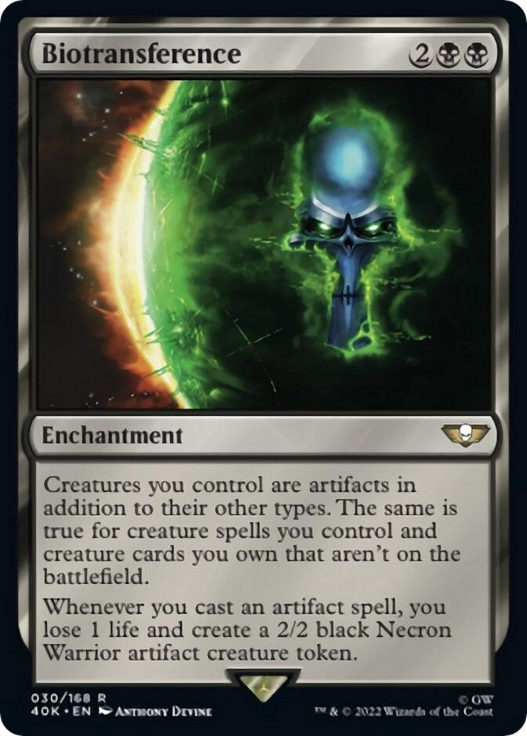 Image for Biotransference (Universes Beyond: Warhammer 40,000) (30) - Magic: The Gathering