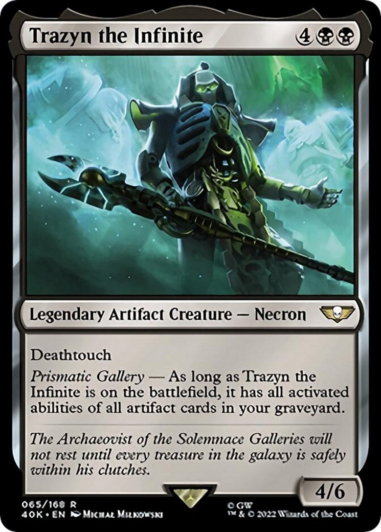 Image for Trazyn the Infinite (Surge Foil) (Universes Beyond: Warhammer 40,000) (65) - Magic: The Gathering