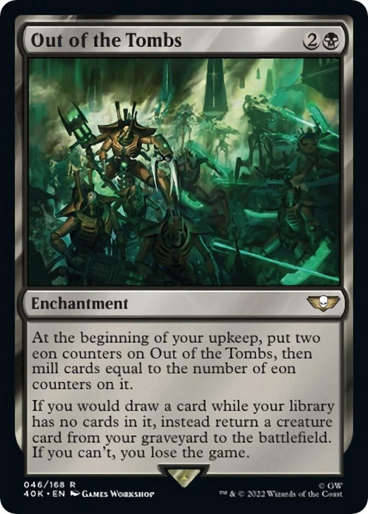 Image for Out of the Tombs (Surge Foil) (Universes Beyond: Warhammer 40,000) (46) - Magic: The Gathering