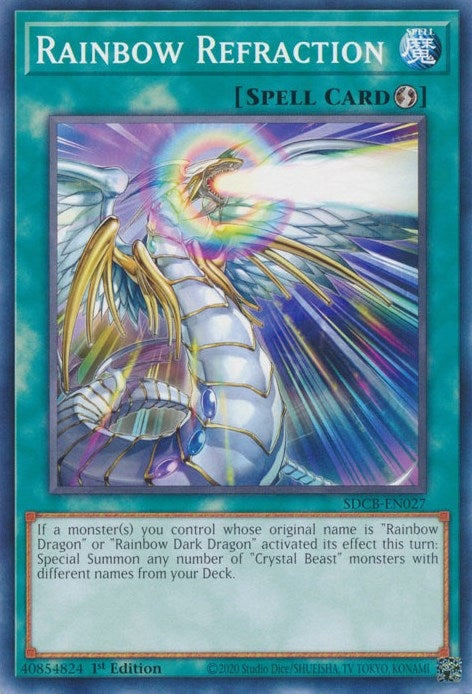 Image for Rainbow Refraction (Structure Deck: Legend of the Crystal Beasts) (SDCB-EN027) - YuGiOh
