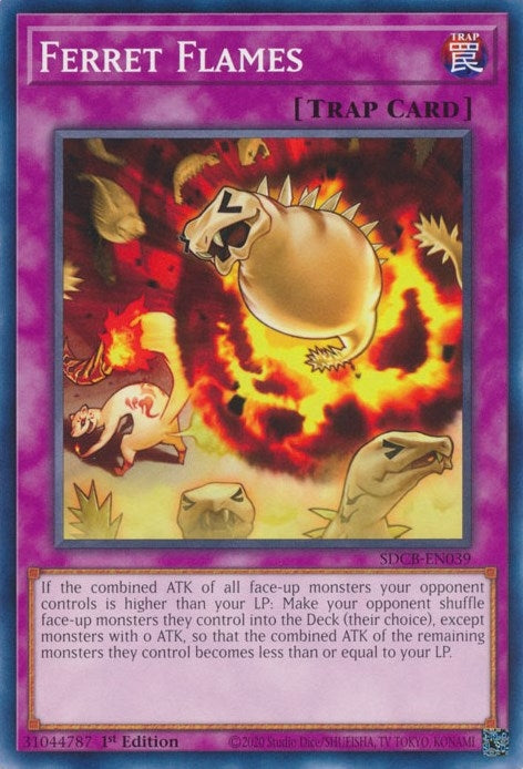 Image for Ferret Flames (Structure Deck: Legend of the Crystal Beasts) (SDCB-EN039) - YuGiOh