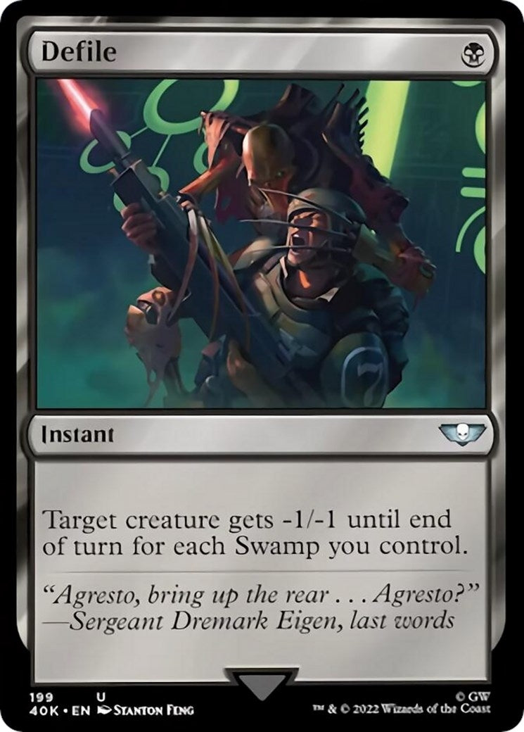Image for Defile (Universes Beyond: Warhammer 40,000) (199) - Magic: The Gathering