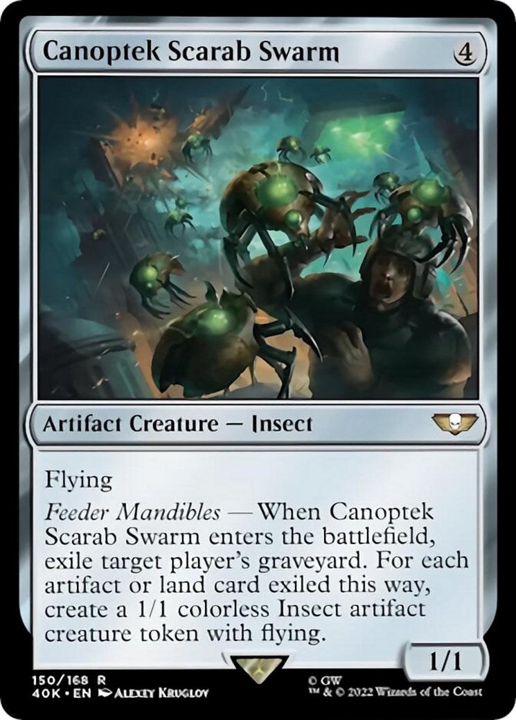 Image for Canoptek Scarab Swarm (Universes Beyond: Warhammer 40,000) (150) - Magic: The Gathering