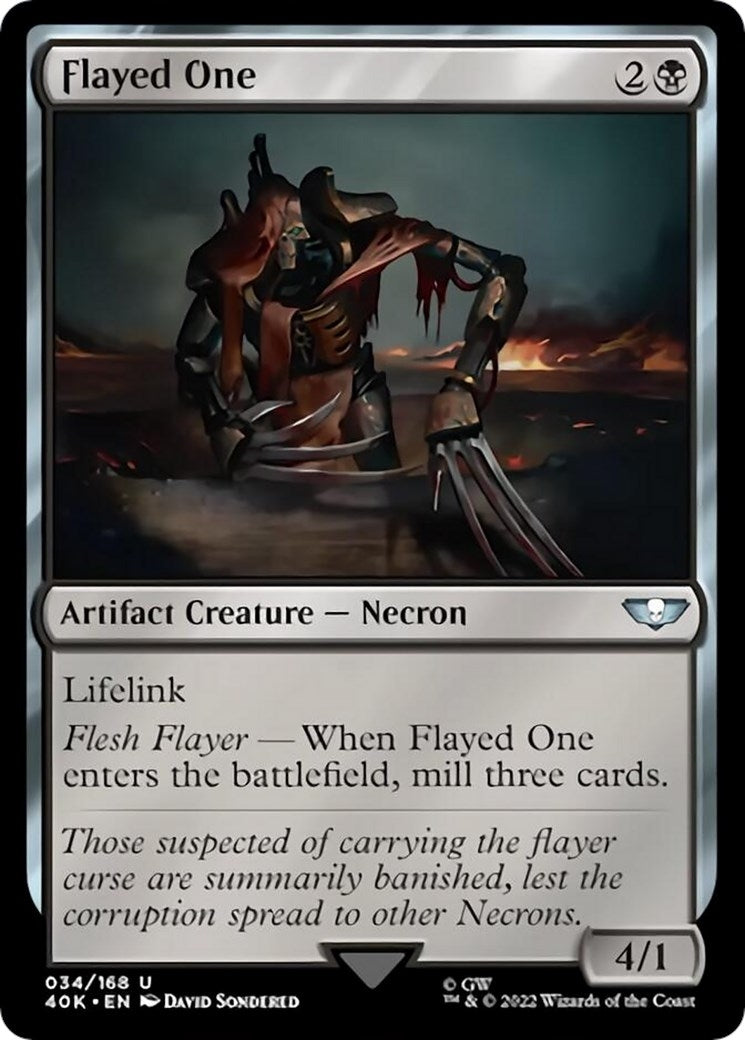 Image for Flayed One (Universes Beyond: Warhammer 40,000) (34) - Magic: The Gathering