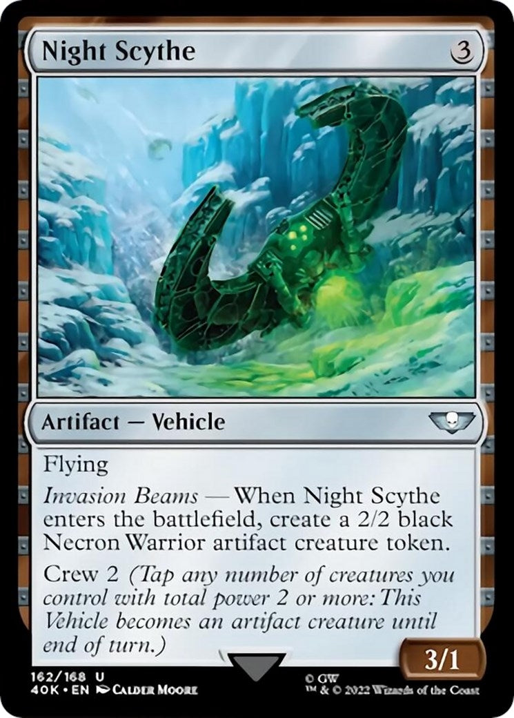 Image for Night Scythe (Universes Beyond: Warhammer 40,000) (162) - Magic: The Gathering