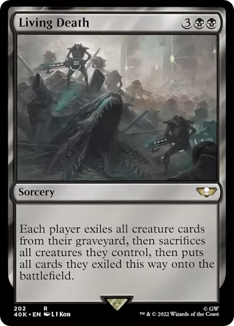 Image for Living Death (Universes Beyond: Warhammer 40,000) (202) - Magic: The Gathering