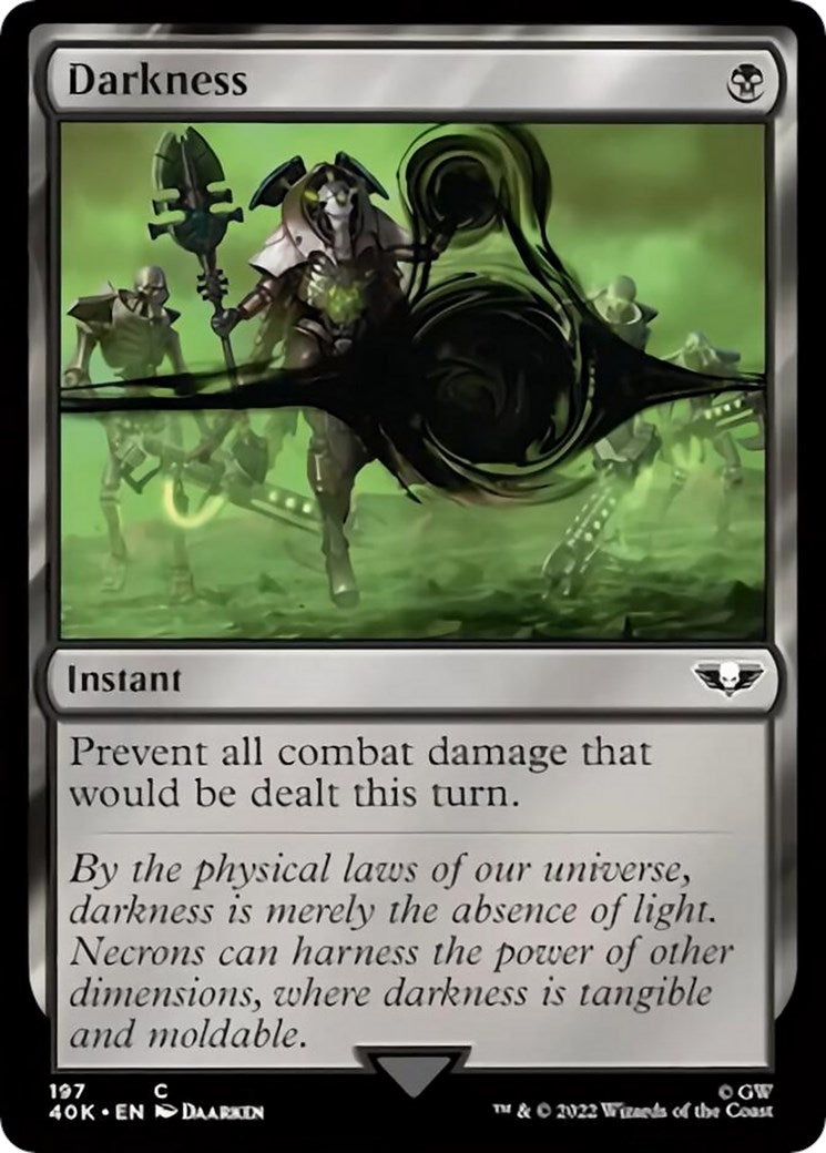 Image for Darkness (Universes Beyond: Warhammer 40,000) (197) - Magic: The Gathering
