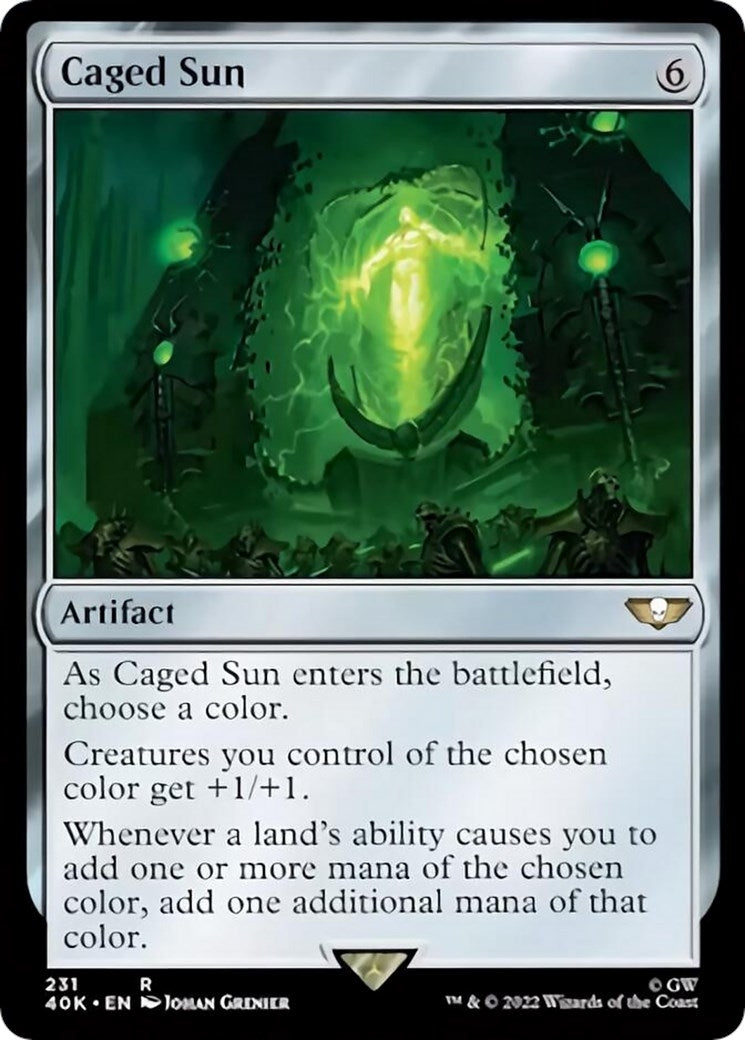 Image for Caged Sun (Universes Beyond: Warhammer 40,000) (231) - Magic: The Gathering