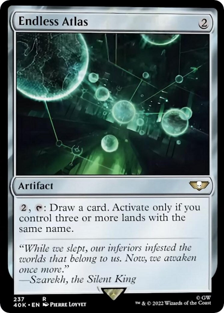 Image for Endless Atlas (Universes Beyond: Warhammer 40,000) (237) - Magic: The Gathering