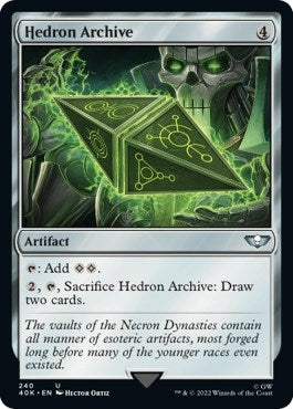 Image for Hedron Archive (Universes Beyond: Warhammer 40,000) (240) - Magic: The Gathering