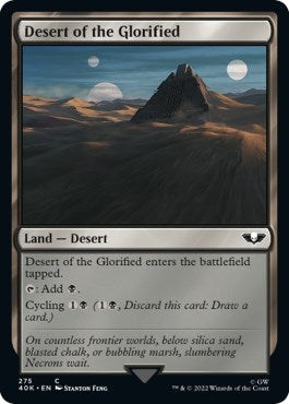 Image for Desert of the Glorified (Surge Foil) (Universes Beyond: Warhammer 40,000) (275) - Magic: The Gathering