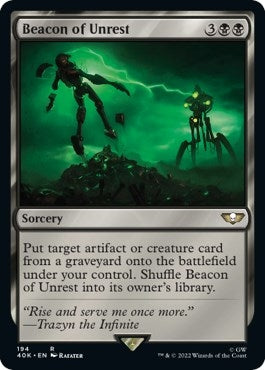 Image for Beacon of Unrest (Surge Foil) (Universes Beyond: Warhammer 40,000) (194) - Magic: The Gathering