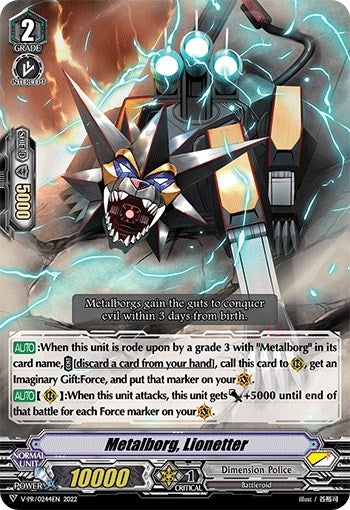 Image for Metalborg, Lionetter (V Promo Cards) (V-PR/0244EN) - Cardfight Vanguard