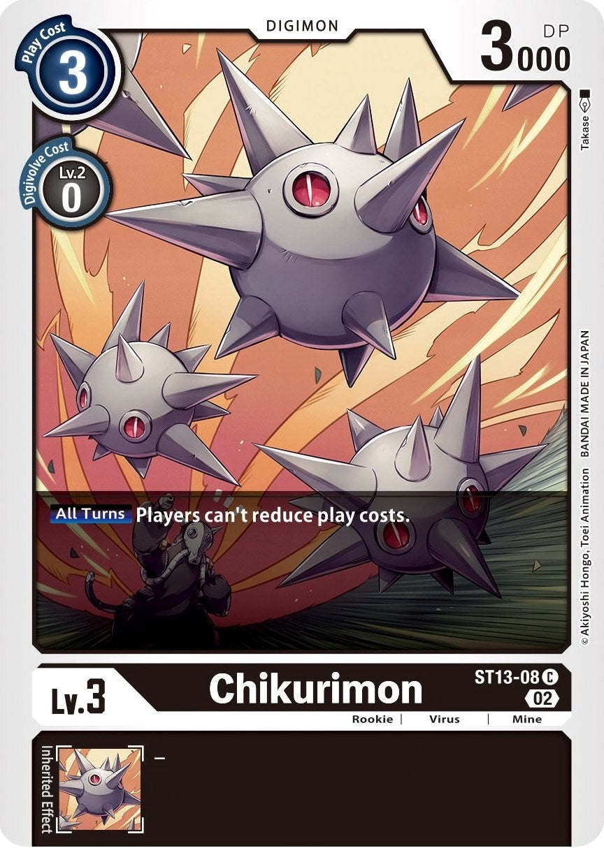 Image for Chikurimon (ST-13) (ST13-08 C) - Digimon Card Game