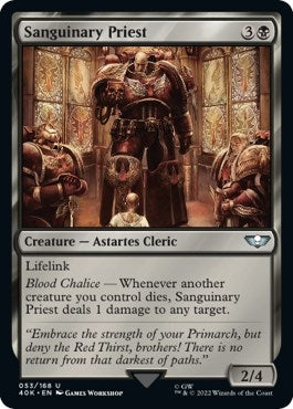 Image for Sanguinary Priest (Universes Beyond: Warhammer 40,000) (53) - Magic: The Gathering