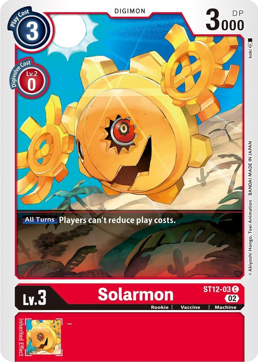 Image for Solarmon (ST12-03 C) [Starter Deck 12: Jesmon]