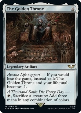 Image for The Golden Throne (Universes Beyond: Warhammer 40,000) (157) - Magic: The Gathering