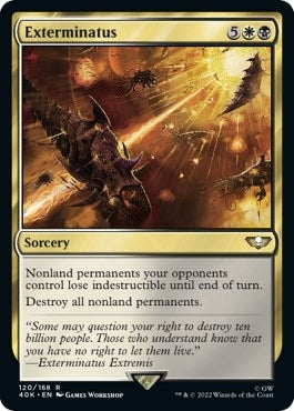 Image for Exterminatus (Surge Foil) (Universes Beyond: Warhammer 40,000) (120) - Magic: The Gathering