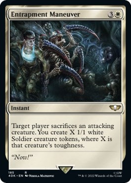 Image for Entrapment Maneuver (Universes Beyond: Warhammer 40,000) (185) - Magic: The Gathering