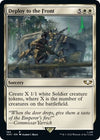 Image for Deploy to the Front (Surge Foil) (Universes Beyond: Warhammer 40,000) (184) - Magic: The Gathering
