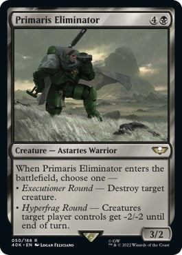 Image for Primaris Eliminator (Surge Foil) (Universes Beyond: Warhammer 40,000) (50) - Magic: The Gathering