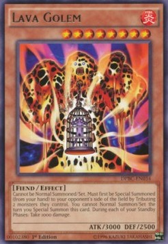 Lava Golem - Duelist Pack: Battle City (Rare) [DPBC-034]