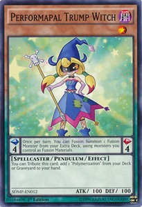 Performapal Trump Witch - Structure Deck: Master of Pendulum (Common) [SDMP-012]