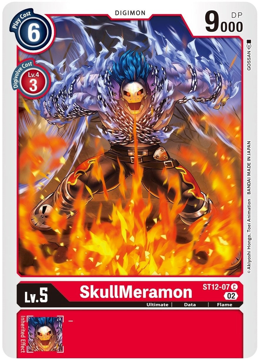 Image for SkullMeramon (ST12-07 C) [Starter Deck 12: Jesmon]