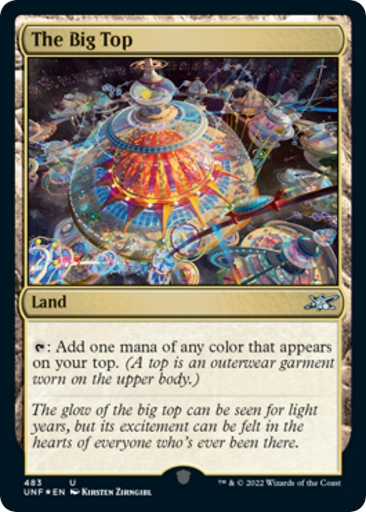 Image for The Big Top (Galaxy Foil) (Unfinity) (483) - Magic: The Gathering