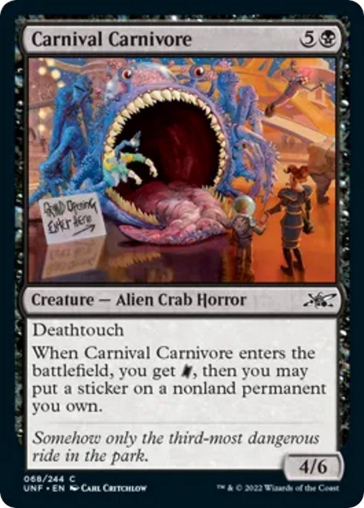 Image for Carnival Carnivore (Unfinity) (68) - Magic: The Gathering