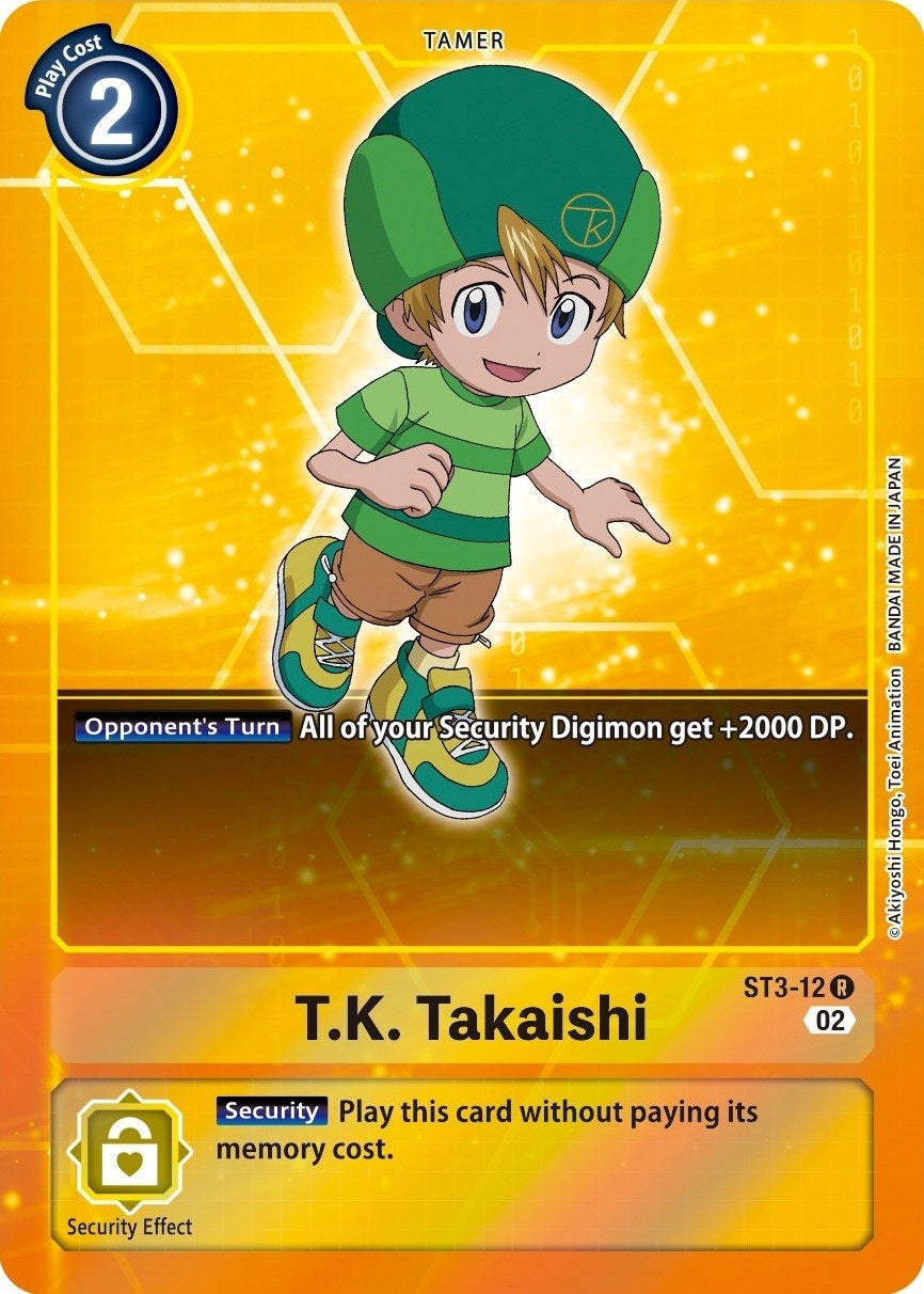 Image for T.K. Takaishi (Alternate Art) (ST3-12 R) [Starter Deck 12: Jesmon]