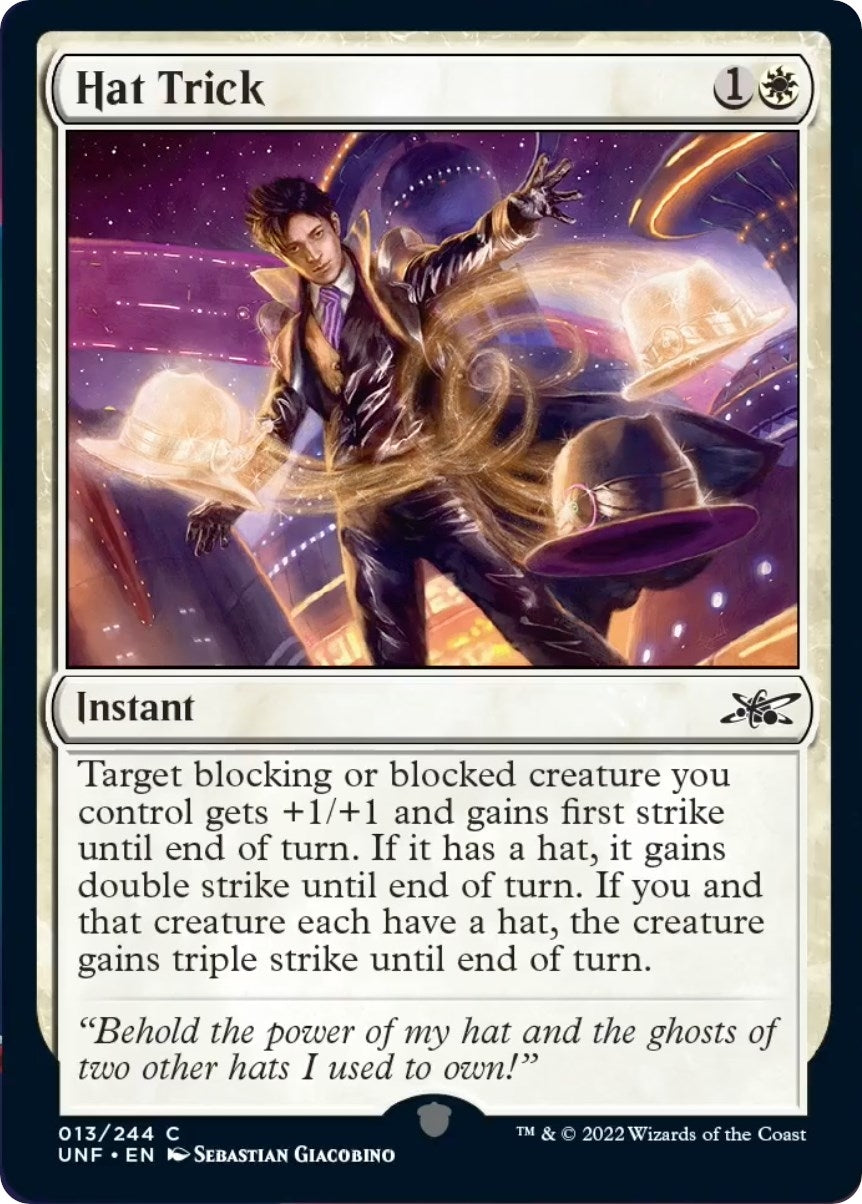 Image for Hat Trick (Unfinity) (13) - Magic: The Gathering