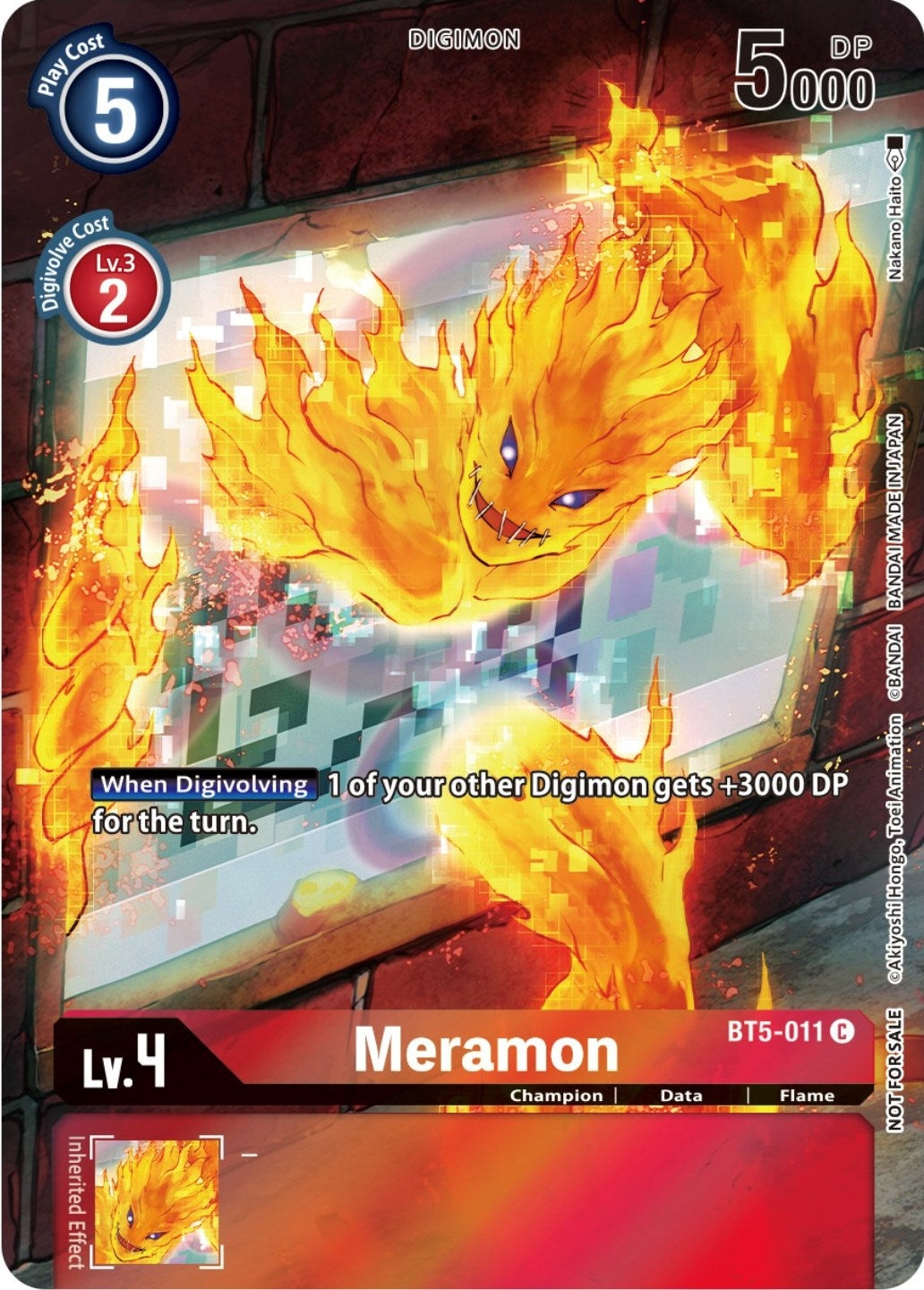 Image for Meramon (25th Special Memorial Pack) (BT05) (5011)