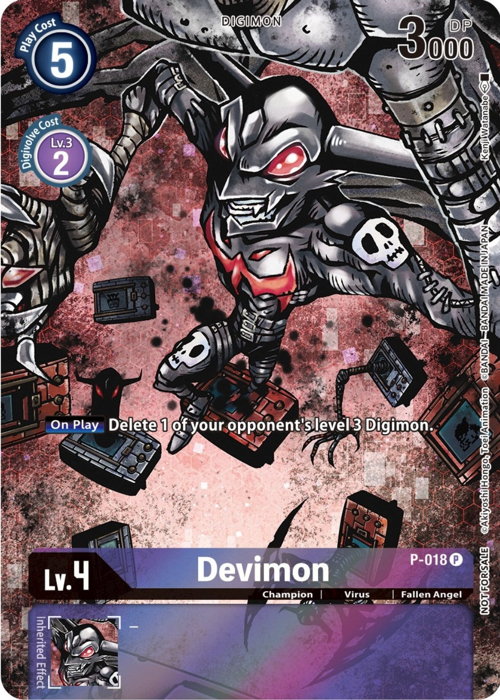 Image for Devimon - P-018 (25th Special Memorial Pack) - Digimon Card Game