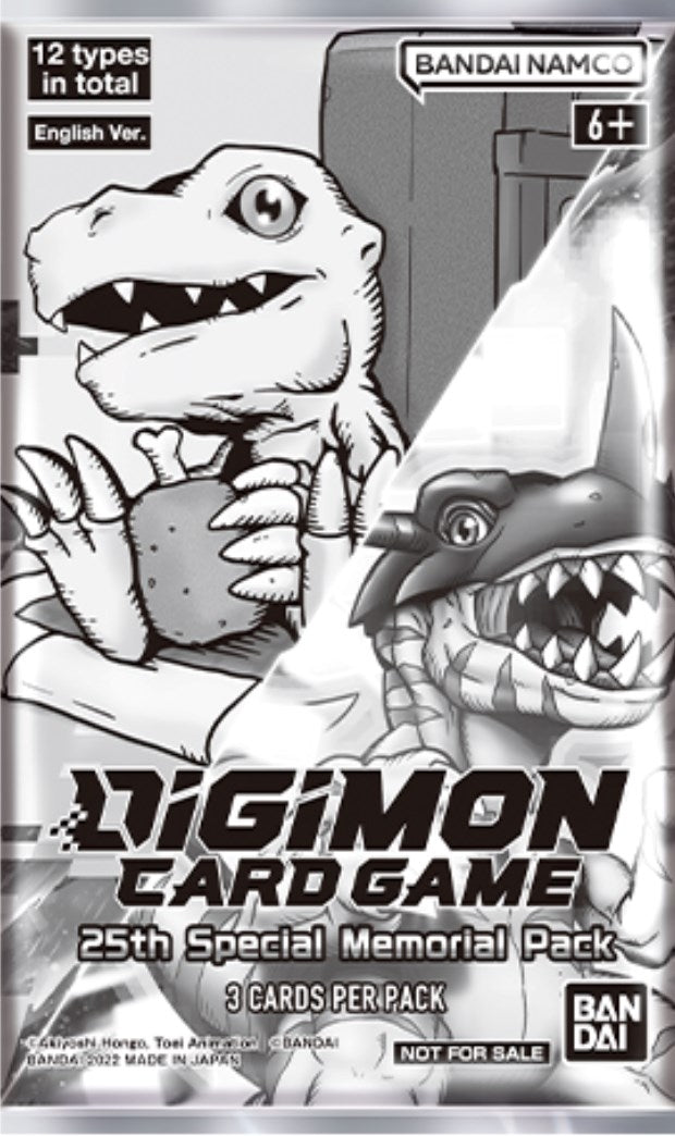 Image for 25th Special Memorial Pack - Digimon Card Game