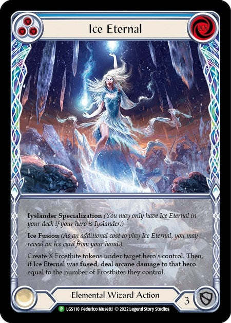 Image for Ice Eternal - LGS110 (Flesh and Blood: Promo Cards) (LGS110) - Flesh and Blood TCG