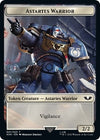 Image for Astartes Warrior (001) // Cherubael Double-Sided Token (Surge Foil) (Universes Beyond: Warhammer 40,000) (1 // 13) - Magic: The Gathering