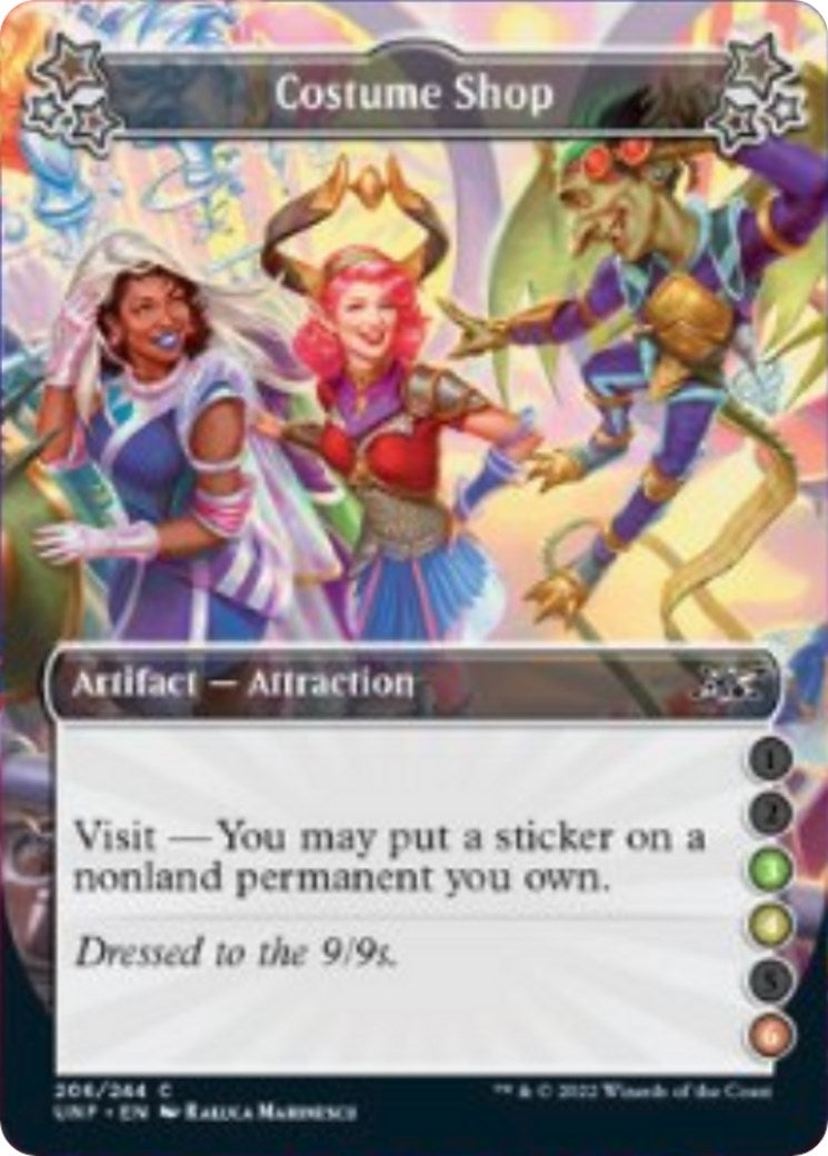 Image for Costume Shop (3-4-6) (Unfinity) (206) - Magic: The Gathering