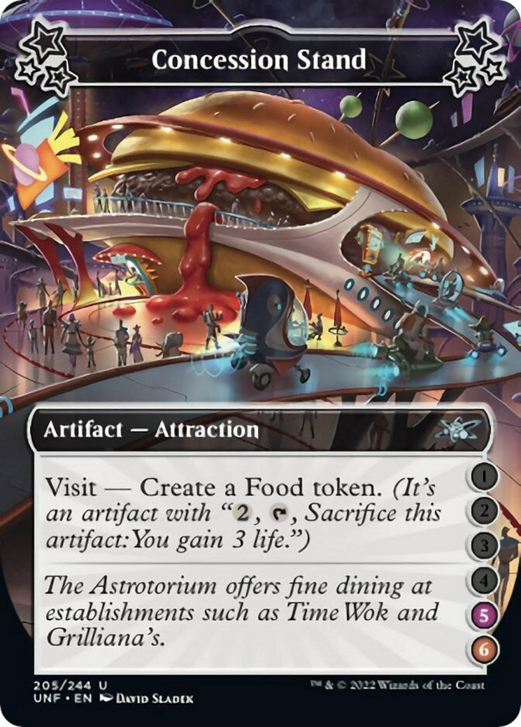 Image for Concession Stand (5-6) (Unfinity) (205) - Magic: The Gathering