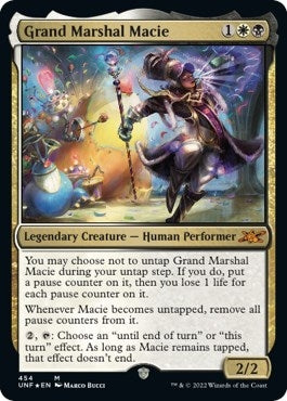Image for Grand Marshal Macie (Galaxy Foil) (Unfinity) (454) - Magic: The Gathering