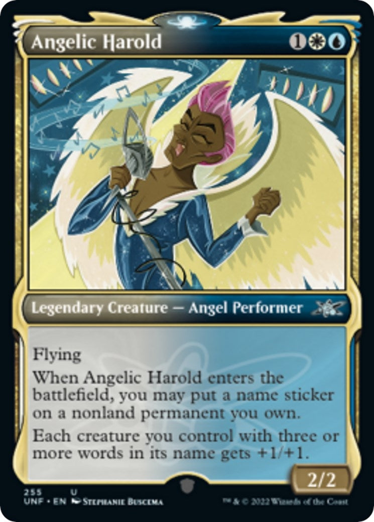 Image for Angelic Harold (Showcase) (Unfinity) (255) - Magic: The Gathering