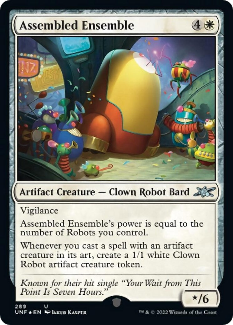 Image for Assembled Ensemble (Galaxy Foil) (Unfinity) (289) - Magic: The Gathering