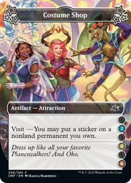 Image for Costume Shop (2-4-6) (Unfinity) (206) - Magic: The Gathering