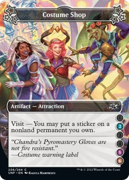 Image for Costume Shop (2-5-6) (Unfinity) (206) - Magic: The Gathering