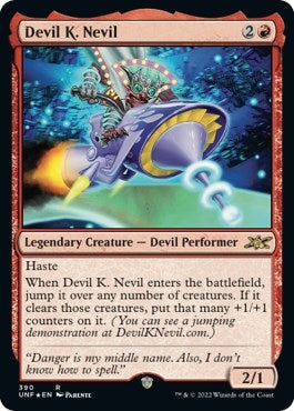 Image for Devil K. Nevil (Galaxy Foil) (Unfinity) (390) - Magic: The Gathering