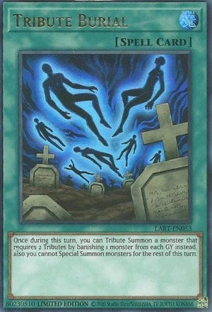 Image for Tribute Burial (The Lost Art Promotion) (LART-EN053) - YuGiOh